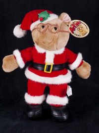 Toy Connection Marc Brown's Arthur as Santa Claus Plush Lovey Toy